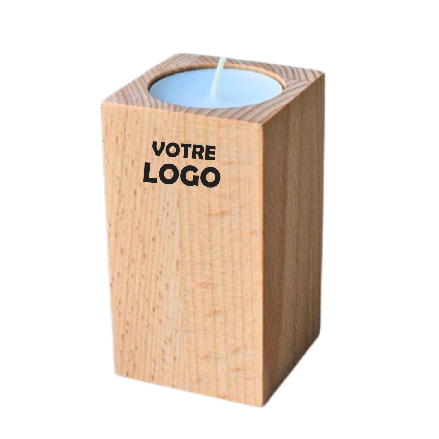 Porte Bougies bois - M